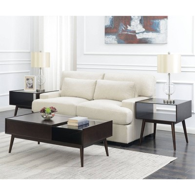 3pc Morgan Occasional Table Set Espresso - Picket House Furnishings
