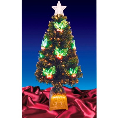 small artificial christmas trees with led lights