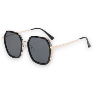 Anna-Kaci Women's Geometric Square Sunglasses with UV400 Protective Lenses - 1 of 4