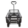 Solid wheels Tools cart Wagon Cart Garden cart trucks - 4 of 4