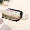 Unique Bargains Women's Portable Vertical Stripes LOVE Makeup Bag 1 Pc - 3 of 3