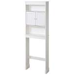 Two Door Cabinet Space Saver White - Zenna Home