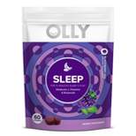 Olly Sleep Gummies Pouch with 3mg Melatonin, L-Theanine & Lemon Balm - Blackberry Flavor - 60ct