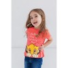 Disney Floral Girls 2 Pack T-Shirts Toddler - 2 of 4