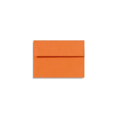 LUX A9 Invitation Envelopes 5 3/4 x 8 3/4 50/Box Mandarin EX4895-11-50