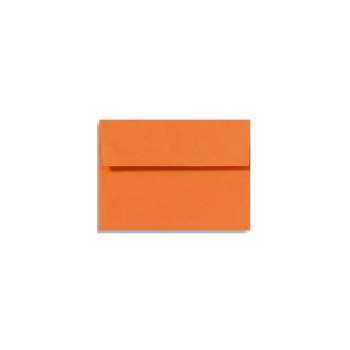 LUX A9 Invitation Envelopes 5 3/4 x 8 3/4 50/Box Mandarin EX4895-11-50