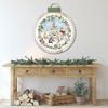 Holiday Vignette III Hanging Ornament Artboard - 2 of 2