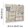 Veer Decor Sports Play Zone Peel and Stick Wallpaper - 2 of 4