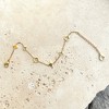Adornia Tarnish Resistant 18k Gold Plated Mixed Clover Bracelet - 3 of 4