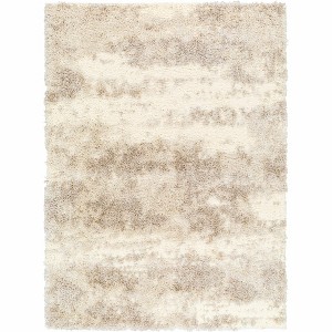 Hauteloom Grete Beige Plush Area Rug - 1 of 4
