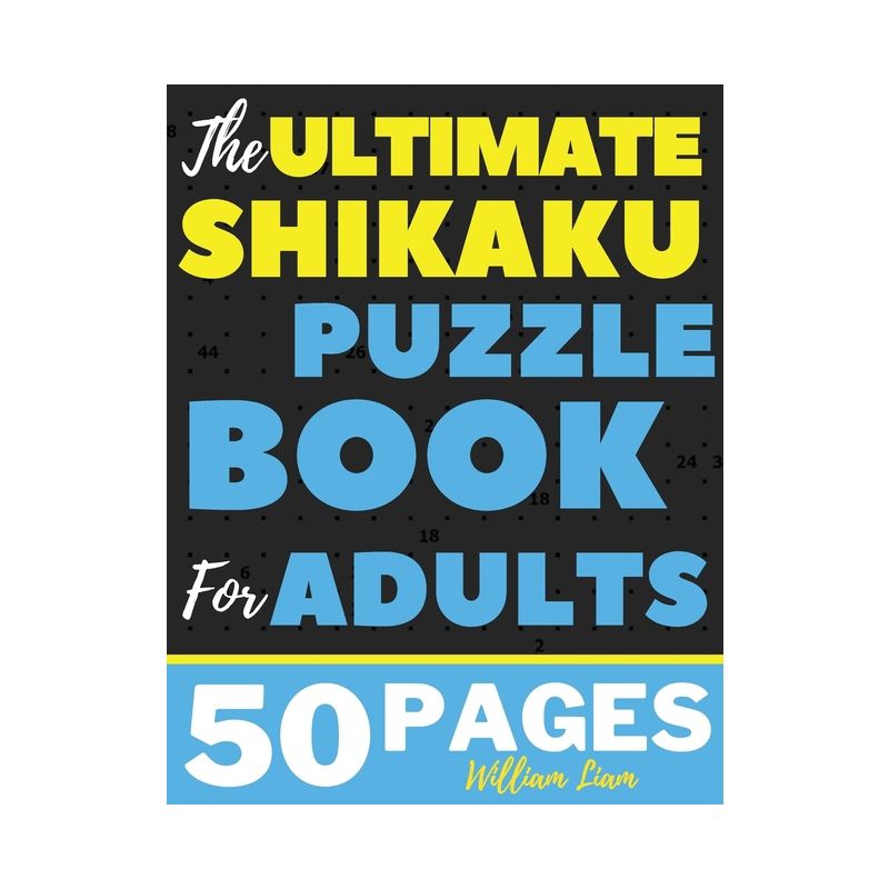 Large Print 20*20 Shikaku Puzzle Book For Adults Brain Game For Relaxation - (Activity Books) 2nd Edition,Large Print by  William Liam (Paperback), 1 of 2
