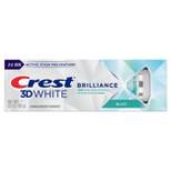 Crest 3D White Brilliance Blast Whitening Toothpaste Energizing Mint - 3.5oz