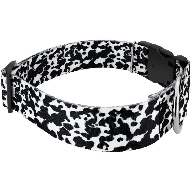 Country Brook Petz 1 1/2 Inch Deluxe Dairy Cow Dog Collar, 3 of 5