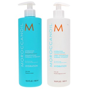 Moroccanoil Hydrating Shampoo 16.9 oz & Hydrating Conditioner 16.9 oz Combo Pack - 1 of 4
