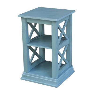 Hampton Accent Table with Shelves - International Concepts