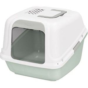 Petmate Premium Hooded Litter Pan W/Door - Pack of 6 - 1 of 1