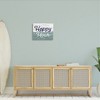 Stupell Industries Always Happy Hour Vintage Lake House Wave Signage, 16" x 20" - 2 of 4
