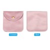 Unique Bargains Jewelry Pouches with Snap Button, Velvet Jewelry Pouches Portable Soft Storage - 3 of 4