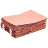 Sparkle and Bash 20 Pack Glossy Reusable Grocery Tote Bag, Gift Bags for Birthday and Wedding Party, Rose Gold, 13.2x10x4 in - 3 of 4