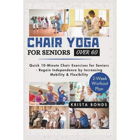  CHAIR YOGA FOR SENIORS DVD + Poster + Bonus Yoga DVD. Strength-  Energize- Healing- Relieve Stress. Chair yoga DVD for beginners. Yoga chair  exercises for seniors DVD. Yoga videos for beginners
