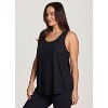 RBX Active Women's Super Soft Relaxed Fit Twist Racerback Tunic Tank Top - 4 of 4
