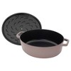 Staub Cast Iron 6.25-qt Shallow Oval Dutch Oven - 3 of 4