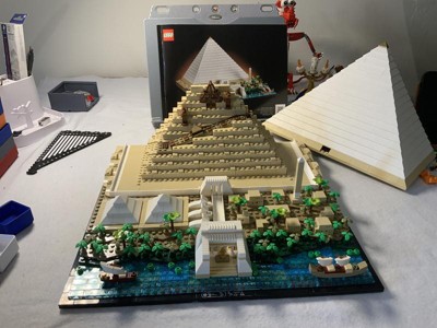 Acrylic Display Case for LEGO Great Pyramid of Giza Egypt