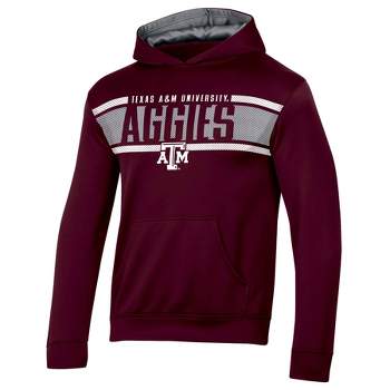 NCAA Texas A&M Aggies Boys' Poly Hooded Sweatshirt