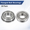 Unique Bargains Chrome Steel Durable Multipurpose Use Flanged Ball Bearing - 4 of 4