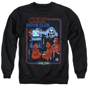 Men's Steven Rhodes Cult Movie Club Crewneck Sweatshirt - 1 of 4