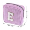 Unique Bargains Letter E Pattern Makeup Bag 1 Pc - 2 of 4