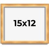 PosterPalooza | Minimalist Shadow Box Brown Picture Frame - UV Acrylic, Backing Board, Hanging Hardware - 2 of 4