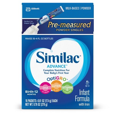 similac formula packets