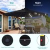 Sonkuki 9ft LED Round Outdoor Patio Market Umbrella w/Aluminum Pole and 8 Sturdy Ribs - 4 of 4