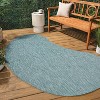 JONATHAN Y Evan Modern Rustic Organic Curve Indoor/Outdoor Area Rug - 4 of 4