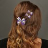 Unique Bargains Women's Halloween Bow Duckbill Clip 3 Pcs - 2 of 4