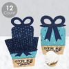Big Dot of Happiness Strike Up the Fun - Bowling - Square Favor Gift Boxes - Birthday Party or Baby Shower Bow Boxes - Set of 12 - 3 of 4