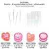 Big Dot of Happiness Hot Girl Bday - Dessert Cupcake Toppers - Vintage Cake Birthday Party Clear Treat Picks - Set of 24 - 3 of 4