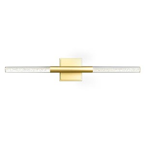 CWI Lighting Dragonswatch Integrated LED Satin Gold Vanity Light - 1 of 4