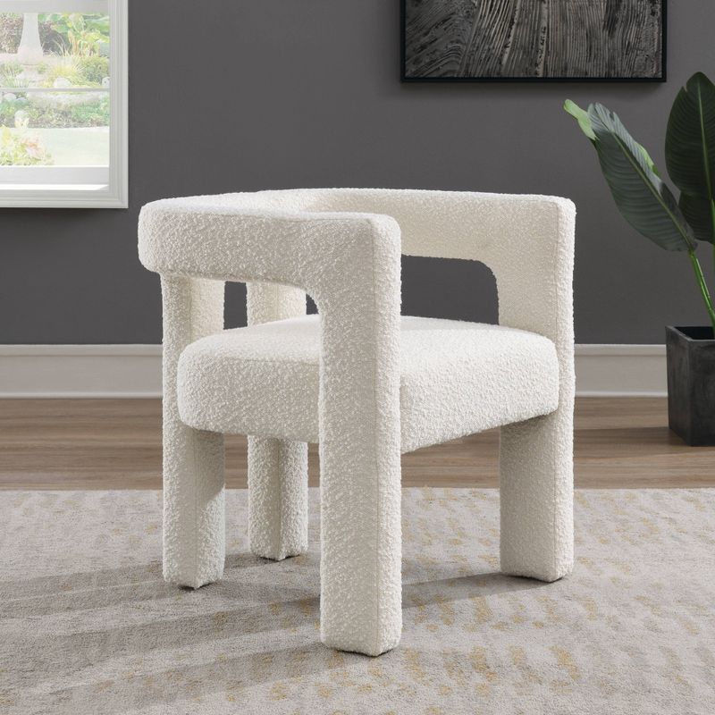 Mindi Boucle Fabric Dining Chair - Abbyson Living, 6 of 10