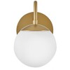 Lark Dottie 1 - Light Wall Light in  Lacquered Brass - 3 of 4