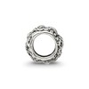 Black Bow Jewelry Sterling Silver Floral Bead Charm - 2 of 4