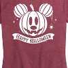 Women's - Disney - Mickey Happy Halloween Short Sleeve Graphic T-Shirt - 2 of 4