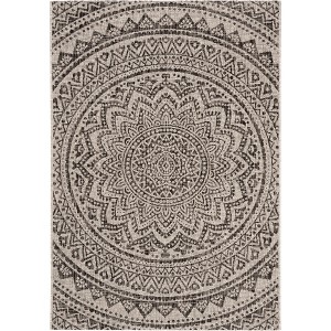 Courtyard CY8734 Power Loomed Indoor and Outdoor Rug - Safavieh - 1 of 3