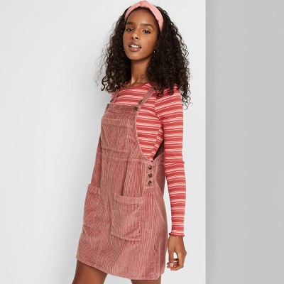 target corduroy overall dress