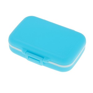 Unique Bargains 6 Grids Single Layer Pill Box 1 Pc - 1 of 4