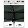 11'x11 Pop-Up Gazebo, Instant Outdoor Canopy Tent with Mosquito Nettings, Durable Steel Frame, for Patio, Garden, Courtyard - 2 of 4