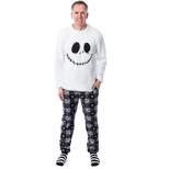 Nightmare Before Christmas Men's Jack Skellington Pajama Set With Socks