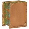 vidaXL Bedside Cabinet 15.7"x11.8"x19.7" Solid Reclaimed Wood - 3 of 4