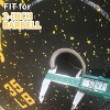 300 LBS Bumper Weight Plate, 2 inch Rubber Coated Weight Plate for Home Gym,Barbell Weight Plate for Strength Training Weightlifting and Bodybuilding - 4 of 4